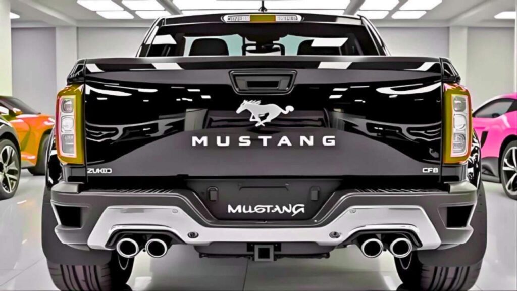 Nuevo Ford Mustang Pickup 2026 : muscle car reinventado como pickup versátil